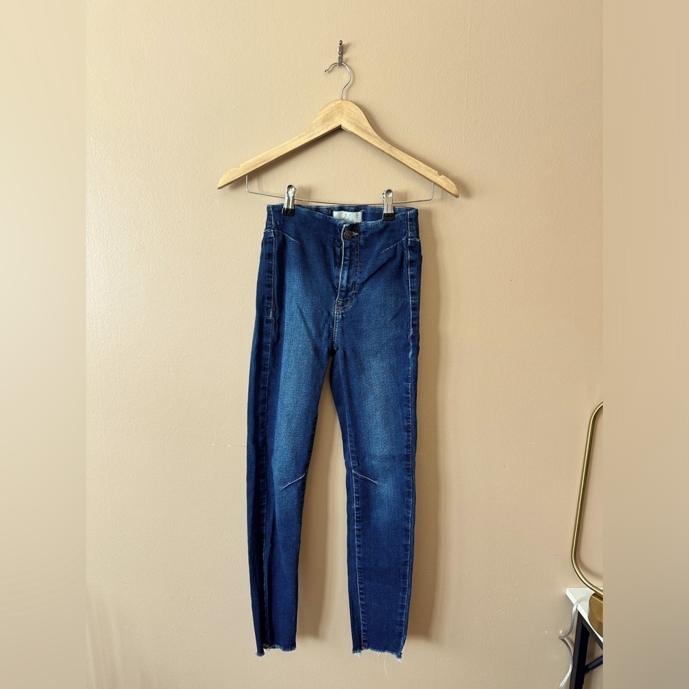 We The Free Stretch Skinny Jean SZ 26 Blue